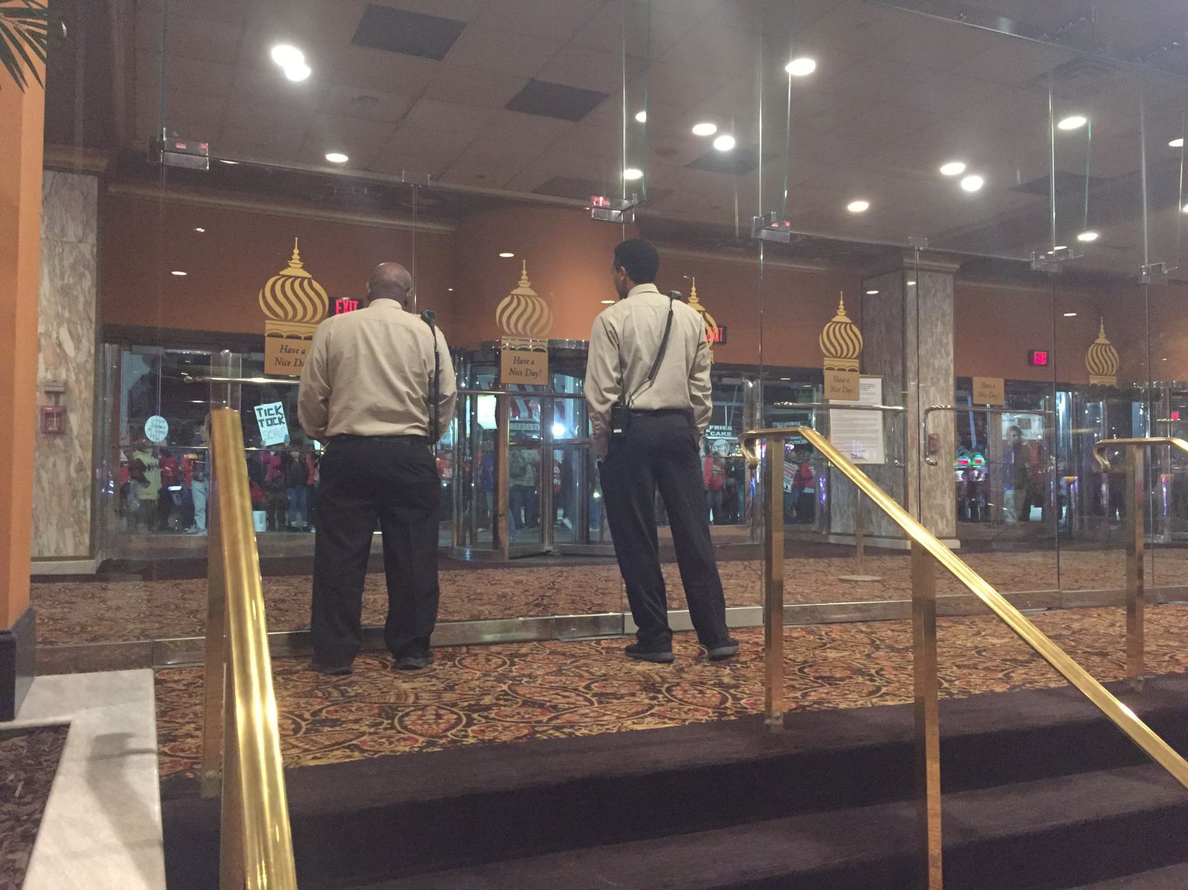 Last three hours at Trump Taj Mahal